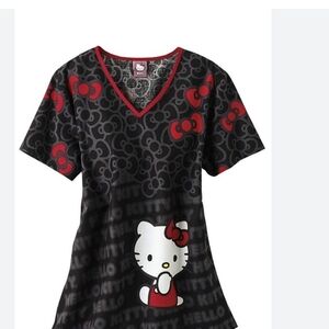 Hello Kitty Black and Red‎ Kids Shirt 353